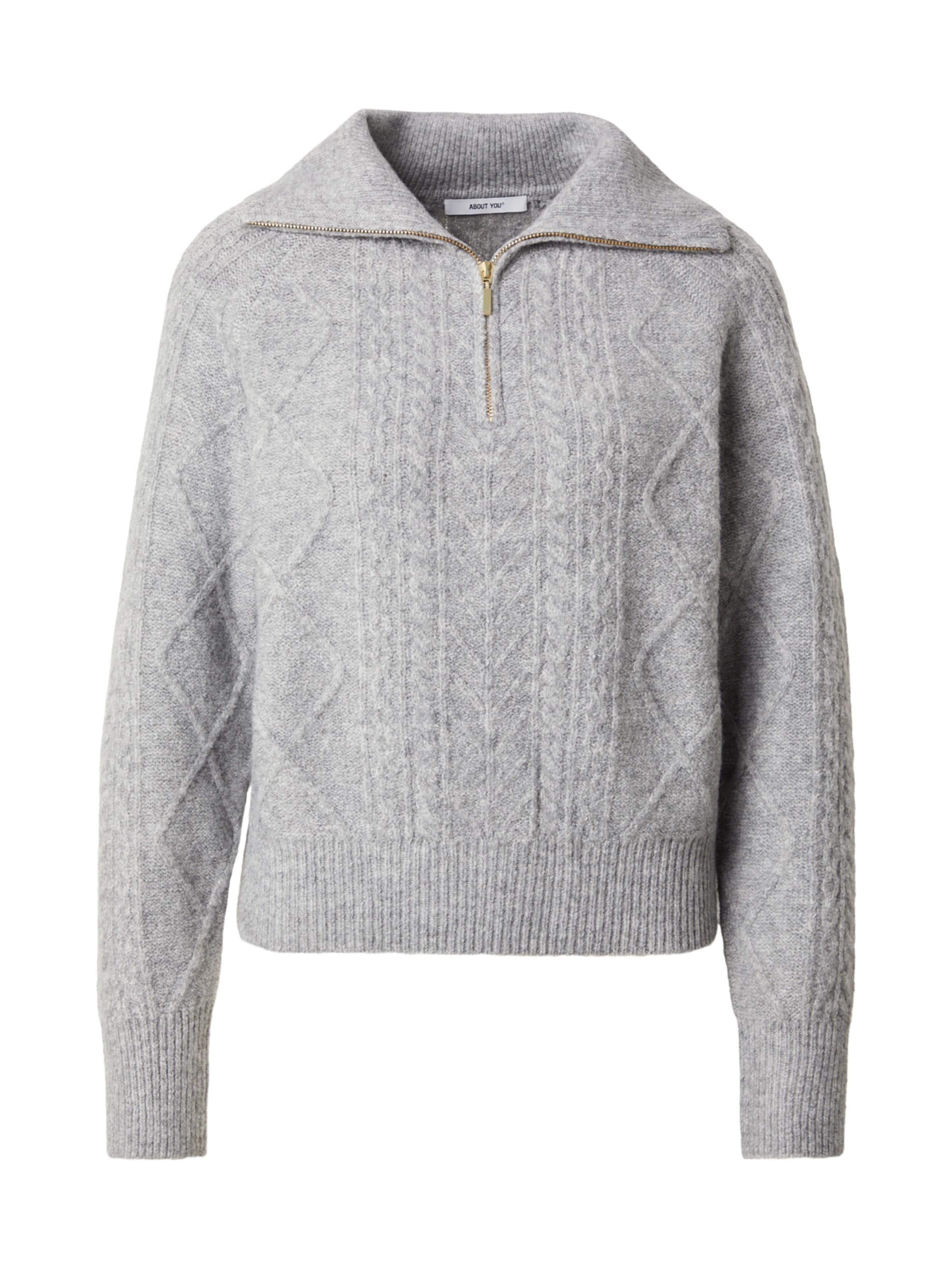 Pullover 'Elenia' di ABOUT YOU in grigio: frontale