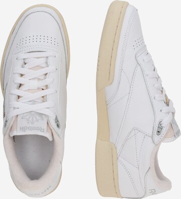 Baskets basses 'CLUB C 85 VINTAGE' Reebok en blanc