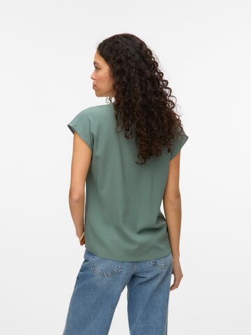 VERO MODA Bluse 'VMBELLA' i grøn