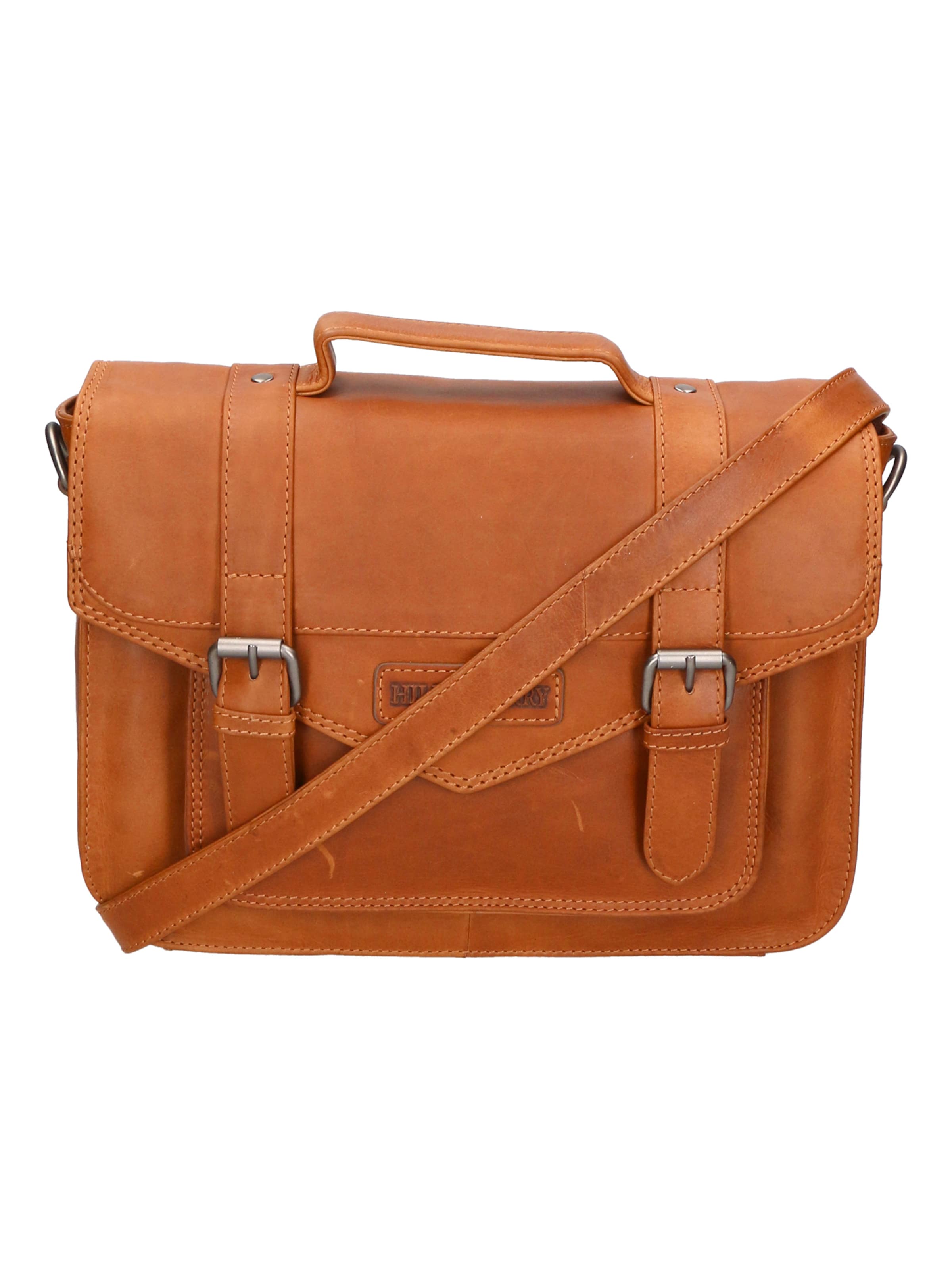 HILL BURRY Messenger in Brown: front