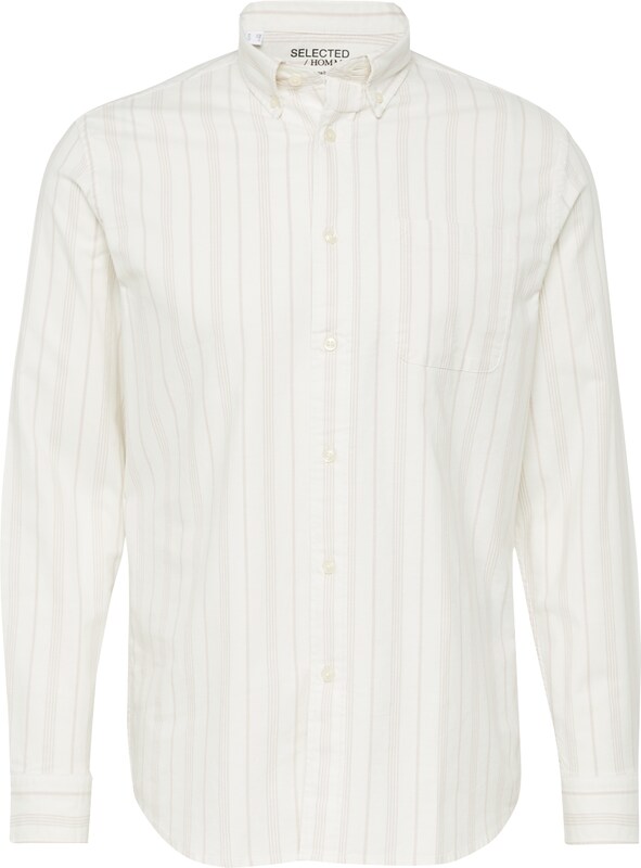 SELECTED HOMME Regular Fit Hemd 'RICK' in Weiß SELECTED HOMME Regular Fit Hemd 'RICK' in Weiß