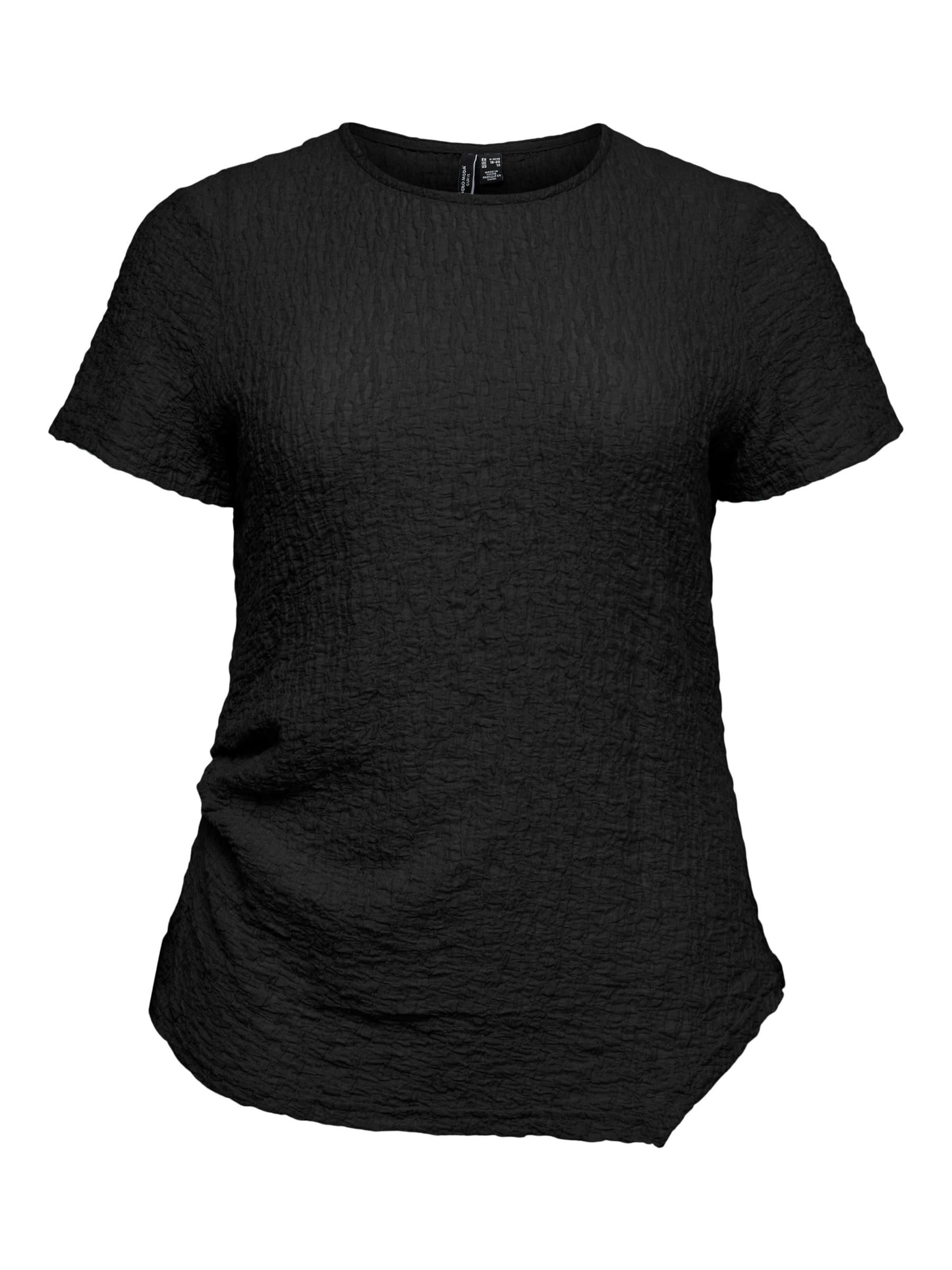 Vero Moda Curve Shirt 'VMCAlissia' in Black: front