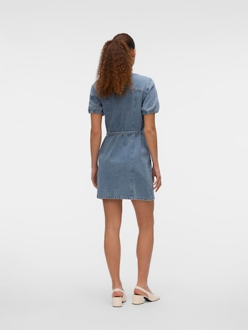 VERO MODA Платье-рубашка 'VMJanet' в Синий