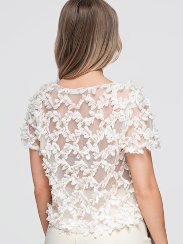 Ombre - Blusa en beige