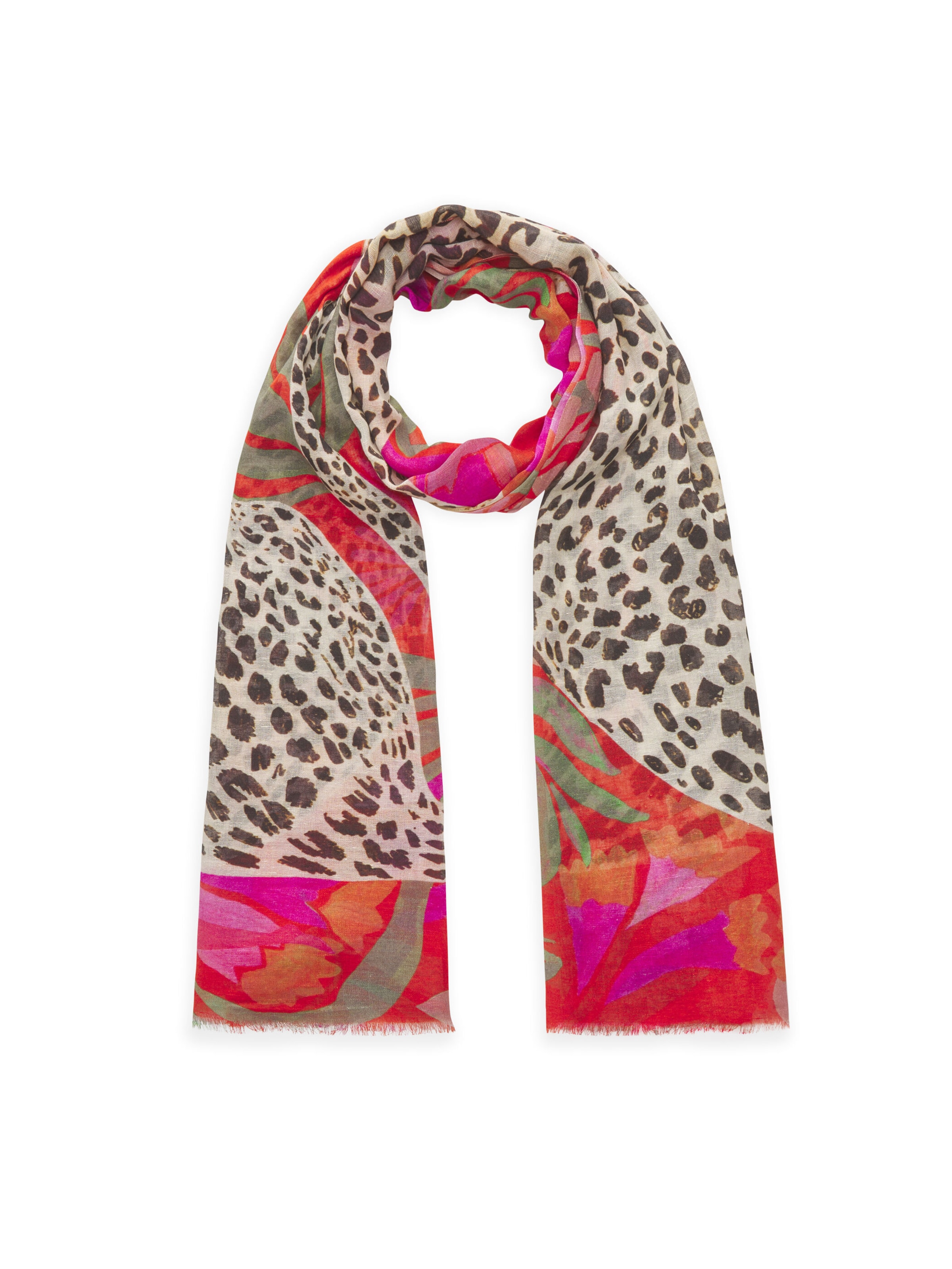 Écharpe CODELLO en rouge : devant