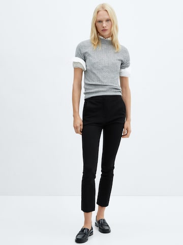 MANGO Regular Broek 'Cola' in Zwart