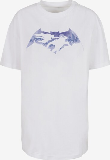 F4NT4STIC T-Shirt 'Batman v Superman Battle Silhouette' in lavendel / dunkellila / weiß, Produktansicht