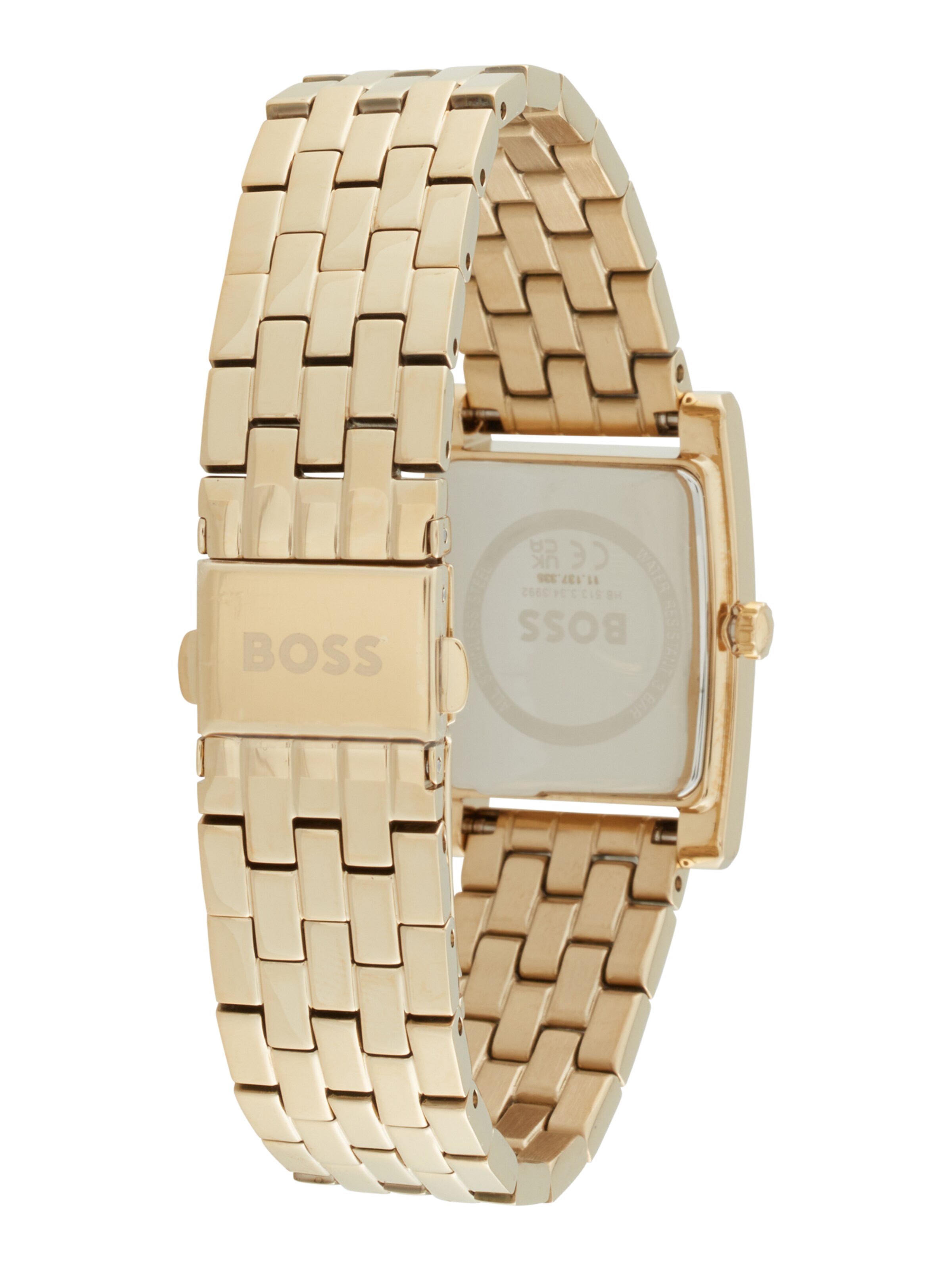Montre à affichage analogique BOSS en or