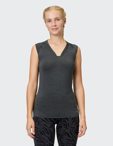 VENICE BEACH Performance Shirt in Grey: front