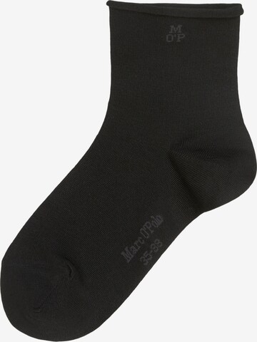 Chaussettes Marc O'Polo en noir : devant