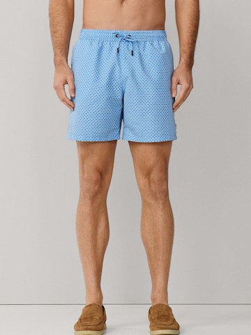 Hackett London Zwemshorts 'Breeze' in Blauw: voorkant