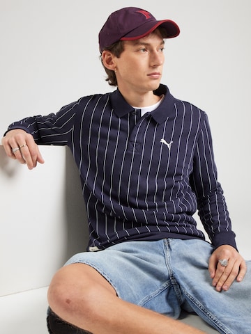 PUMA Sweatshirt 'CLASS' in Blau: Vorderseite