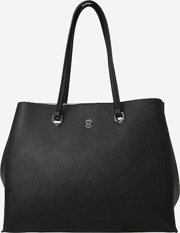 TOMMY HILFIGER Shopper in Black: front