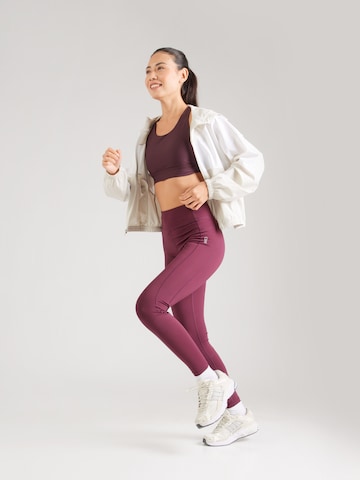 ICANIWILL Skinny Sportovní kalhoty 'Essential' – červená