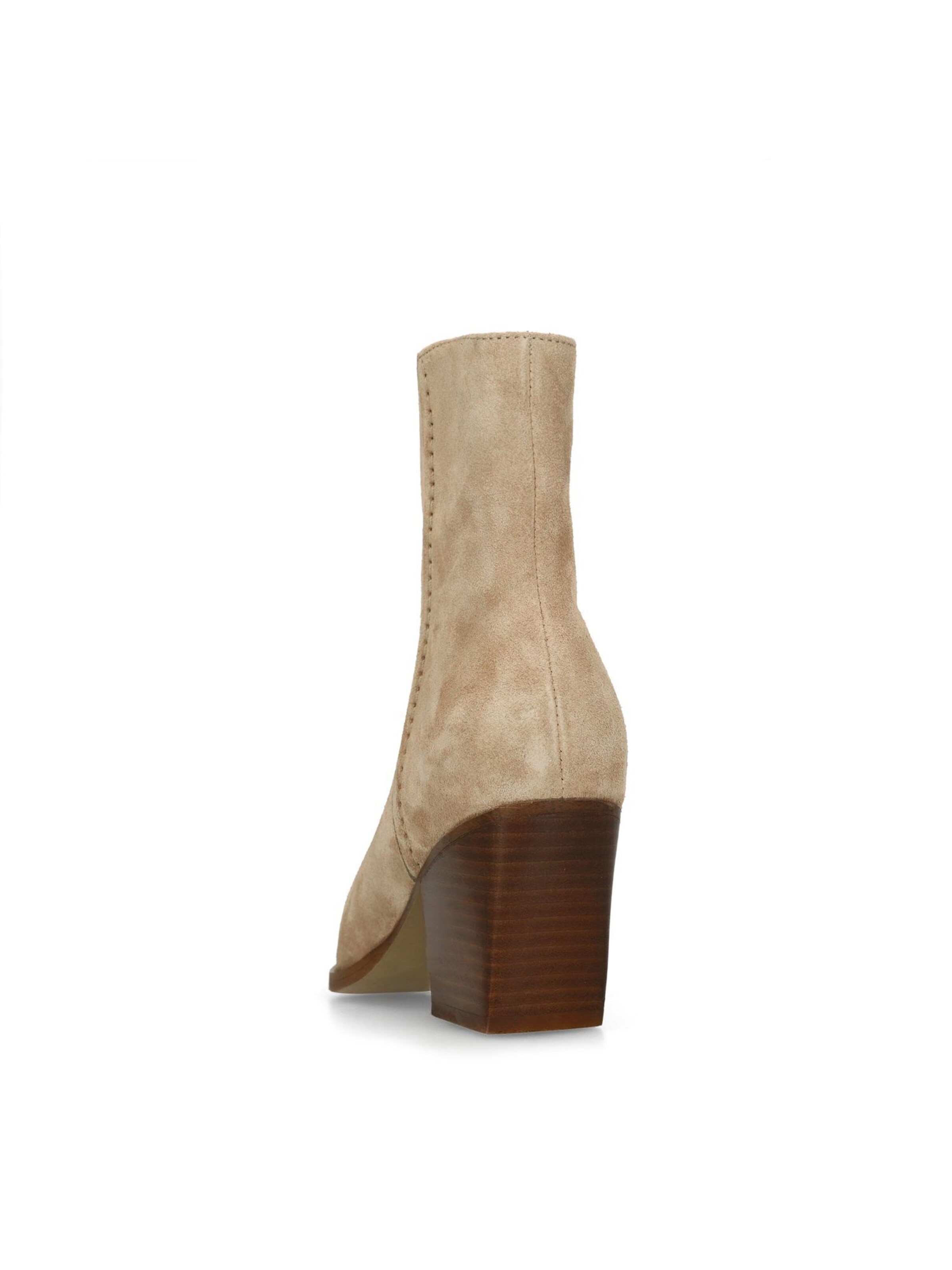 MANFIELD Stiefelette in Beige