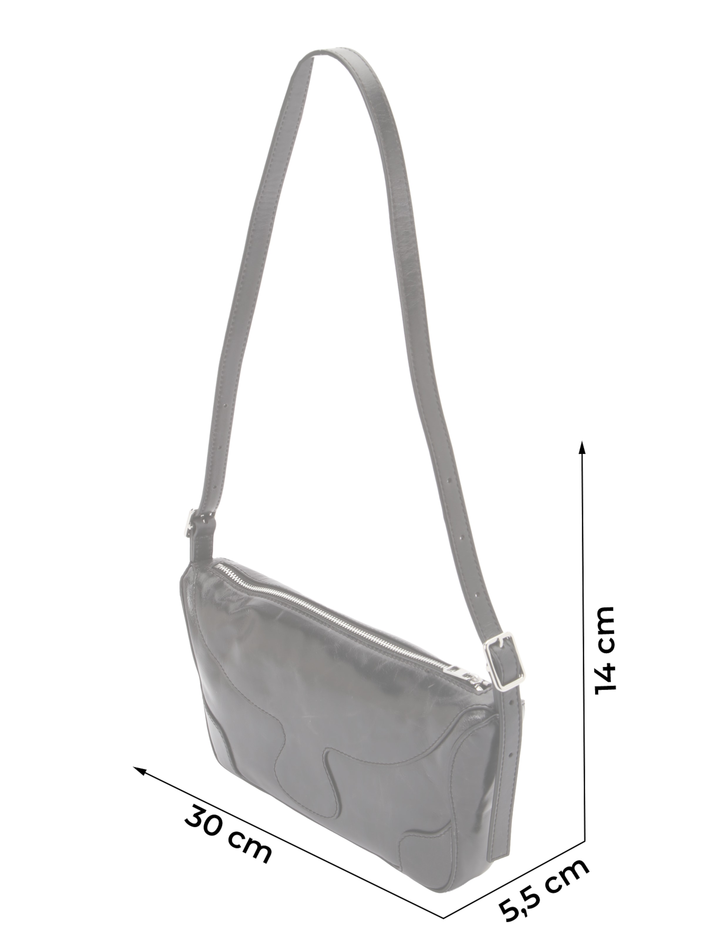 & Other StoriesTorba preko ramena - crna boja