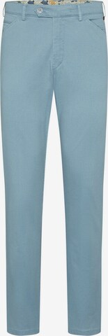 MEYER Regular Chino Pants in Blue: front