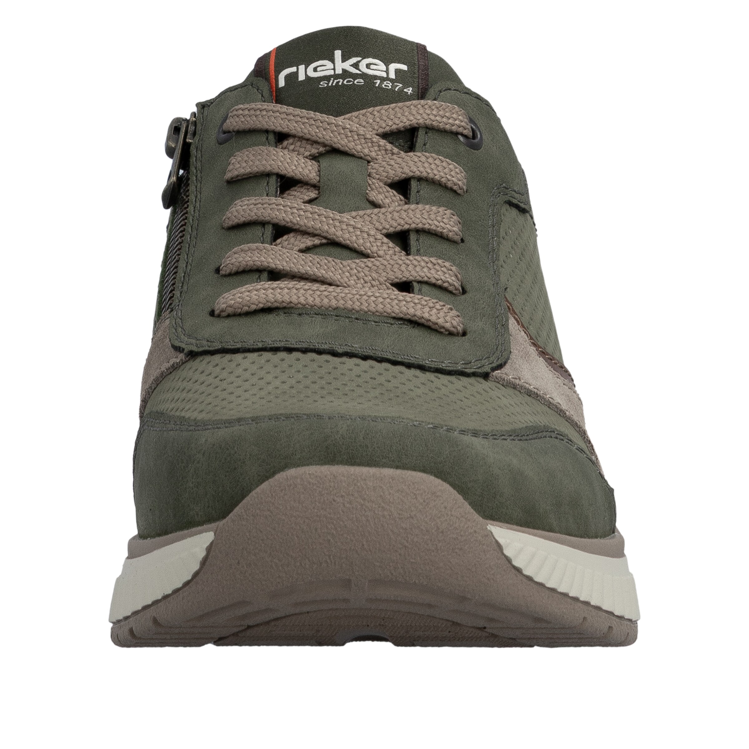 Baskets basses 'B0606' Rieker en vert