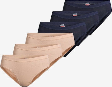 CON-TA Panty 'Feinripp' in Blue: front