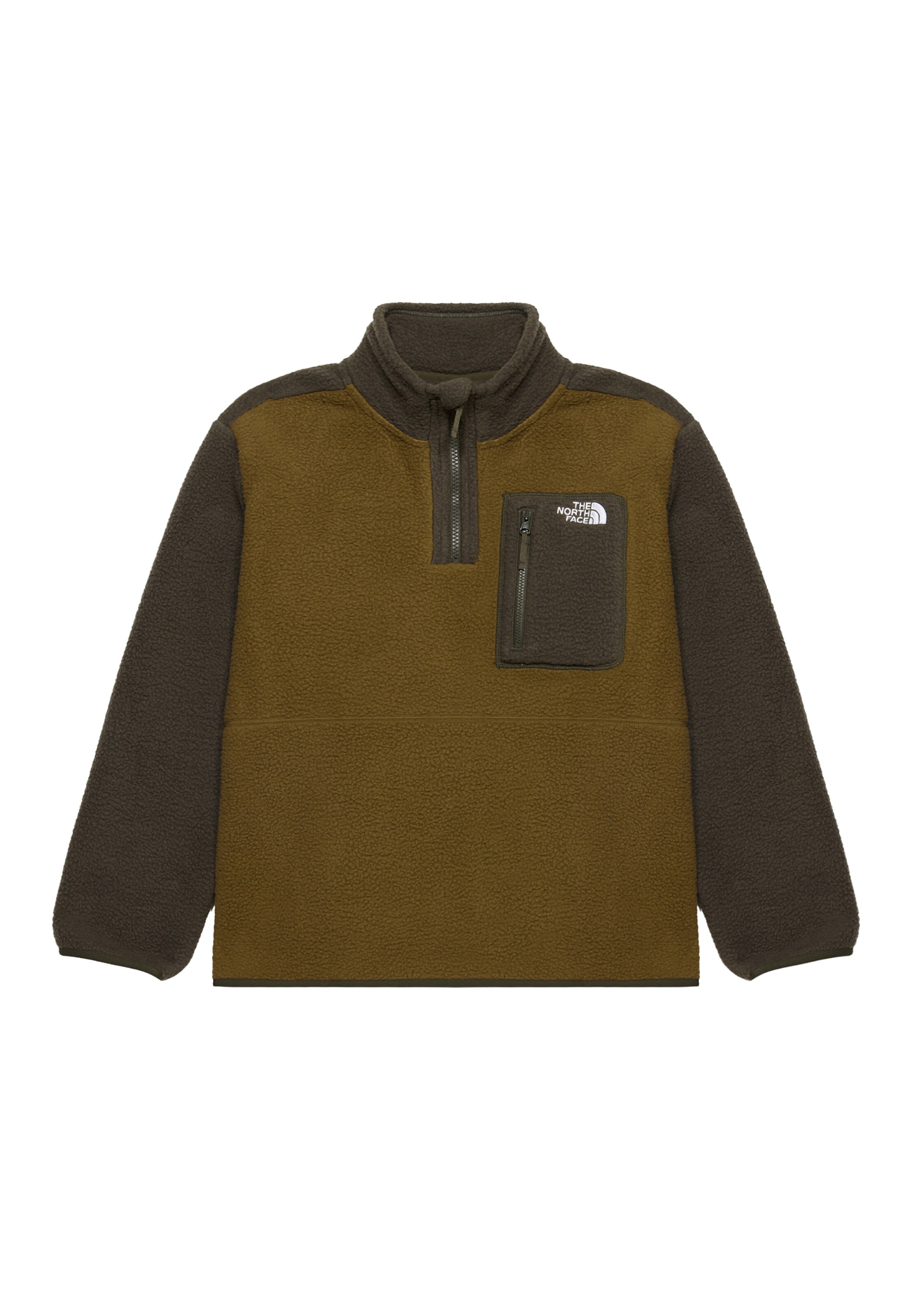 THE NORTH FACE Spordipullover 'YUMIORI', värv pruun: eest vaates