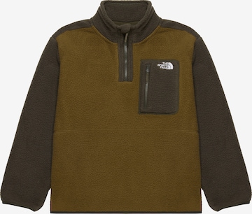 THE NORTH FACE Спортен пуловер 'YUMIORI' в кафяво: отпред
