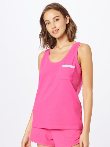 ESPRIT Pajama Shirt in Pink: front