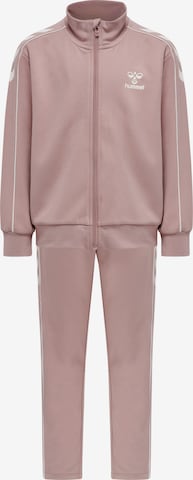 Hummel Tracksuit 'Track' in Pink: front