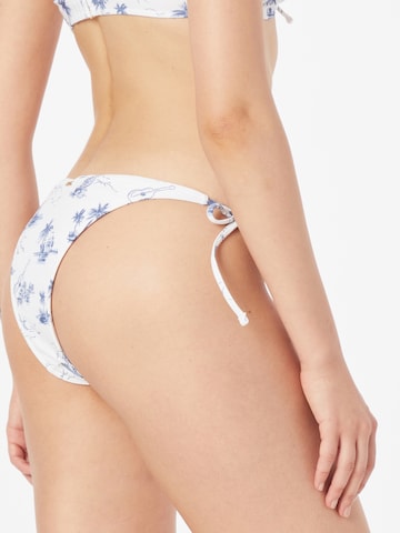 HOLLISTER Dół bikini w kolorze biały