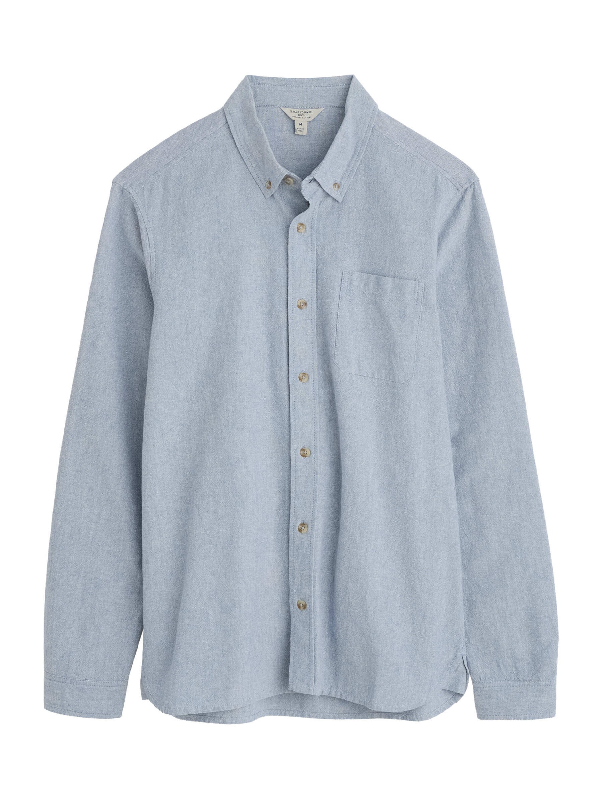 Camicia 'Jenken' di Seasalt Cornwall in blu: frontale