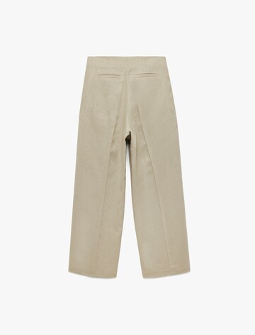 Koton Loose fit Trousers with creases in Grey