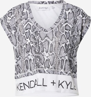 T-shirt KENDALL + KYLIE en noir : devant