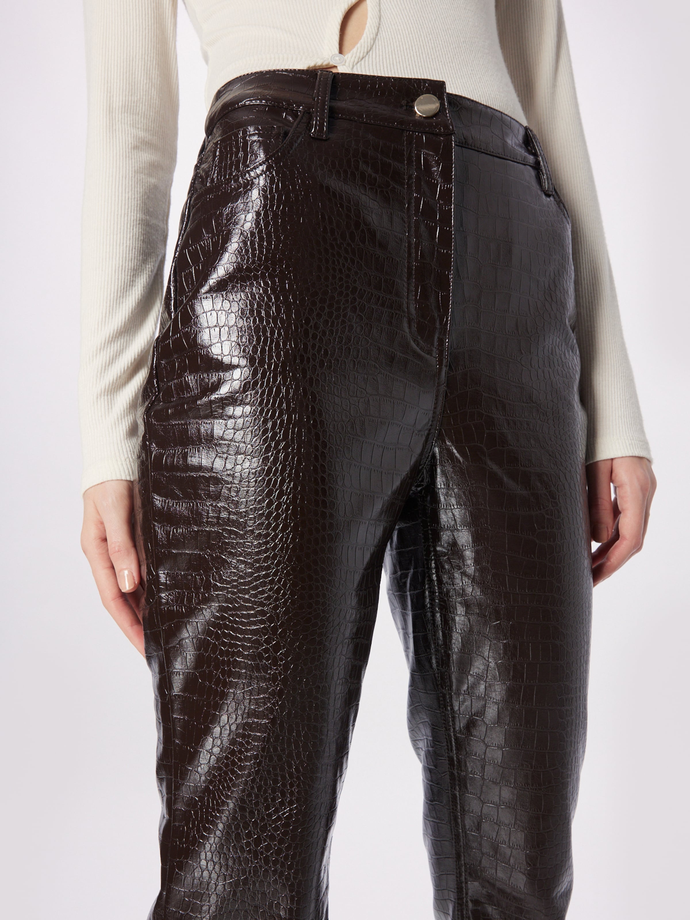 River island leather pants  Vinted