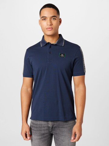 La Martina Shirt in Blue: front