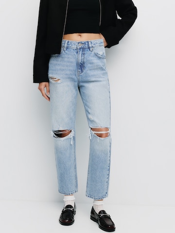 Regular Jean Pull&Bear en bleu : devant