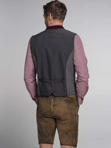 SPIETH & WENSKY Traditional Vest 'FCB - Tazio' in Grey