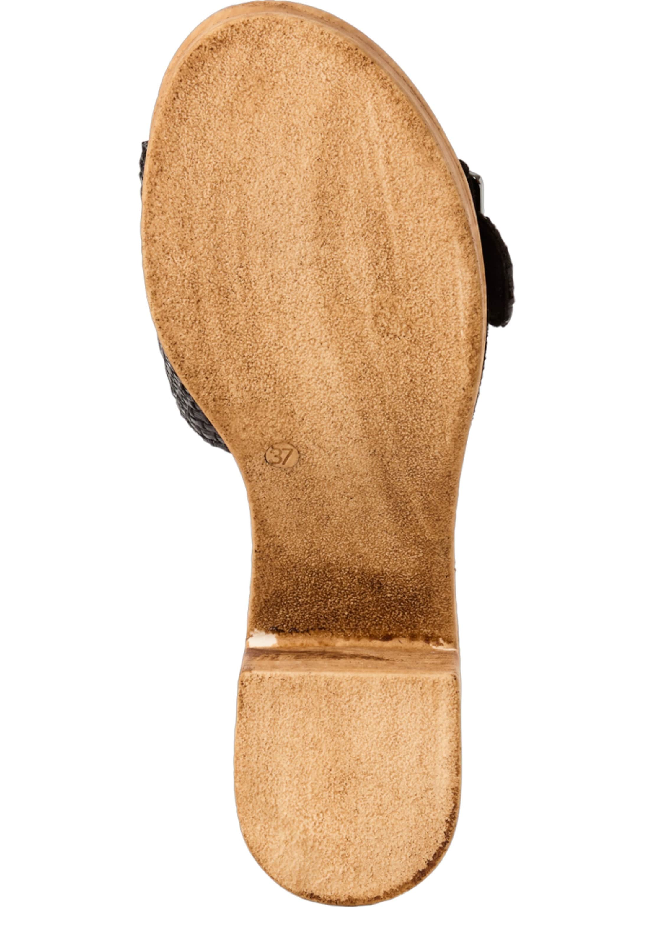 Mule Tamaris en noir