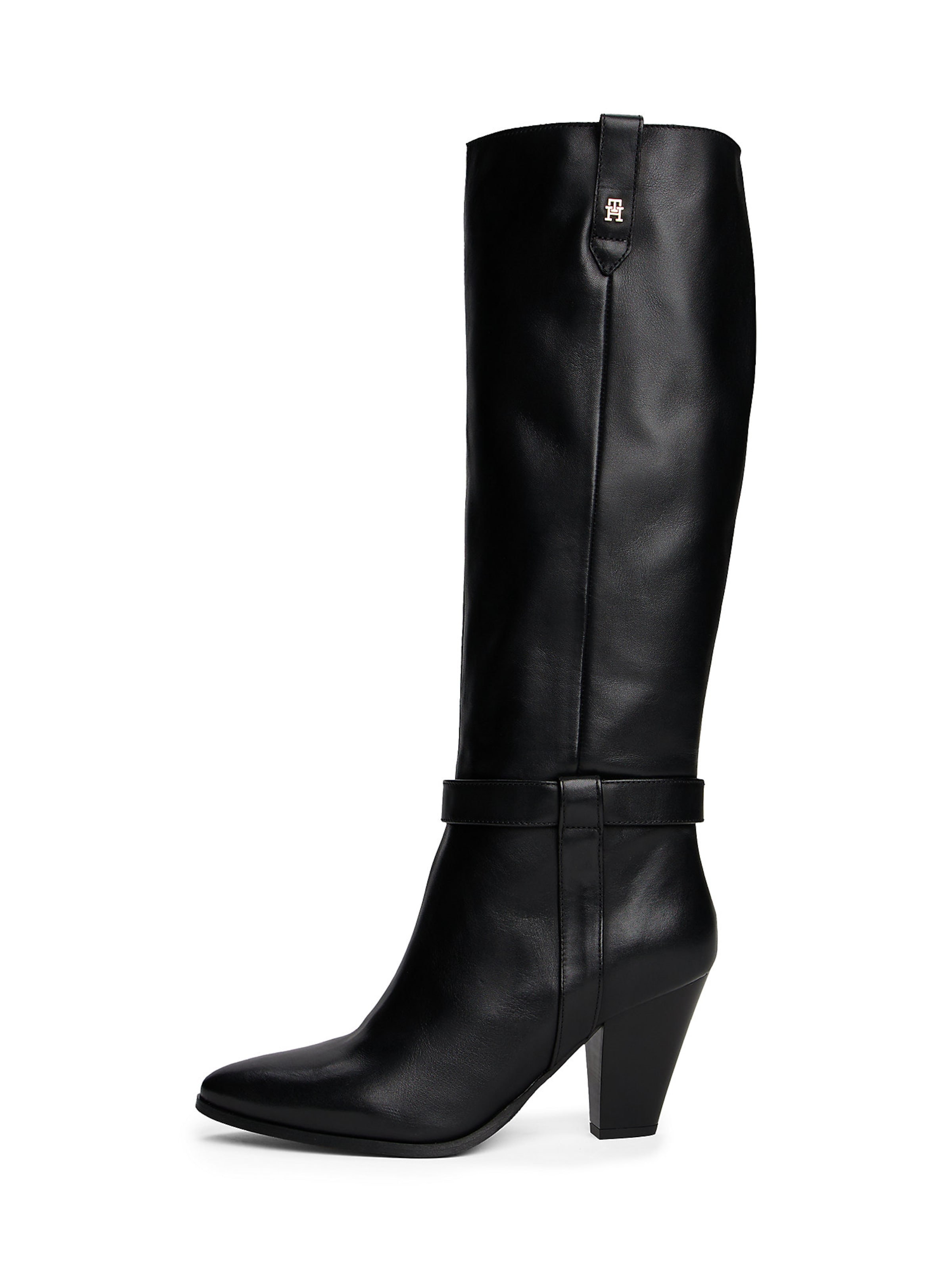TOMMY HILFIGER Stiefel in Schwarz: Vorderseite