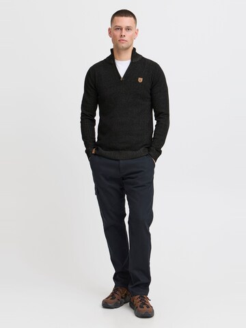 INDICODE JEANS Pullover 'Nathen' in Schwarz