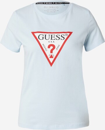 GUESS Shirt in Blauw: voorkant