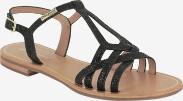Les Tropéziennes - Sandalias en negro: frente