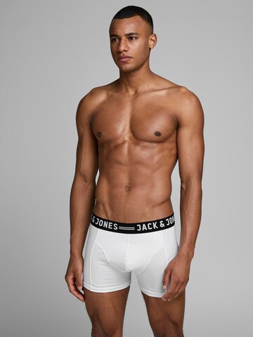 JACK & JONES - Calzoncillo boxer 'Sense' en blanco: frente