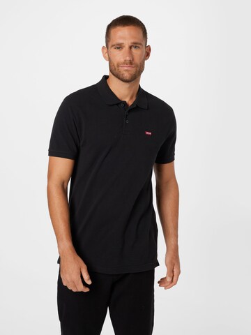 LEVI'S ® - Camiseta 'Levis HM Polo' en negro: frente