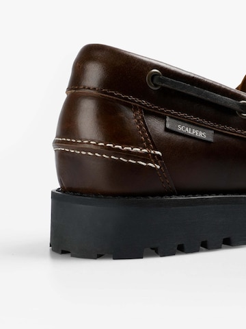 Mocassin 'Dan' Scalpers en marron