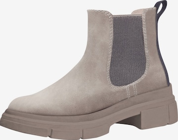 Chelsea Boots Tamaris en gris : devant