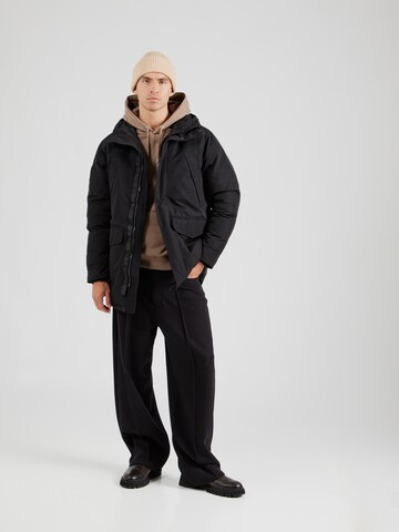 Superdry Winterparka 'Everest' in Zwart