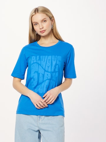 b.young Shirt 'SAFA' in Blauw: voorkant