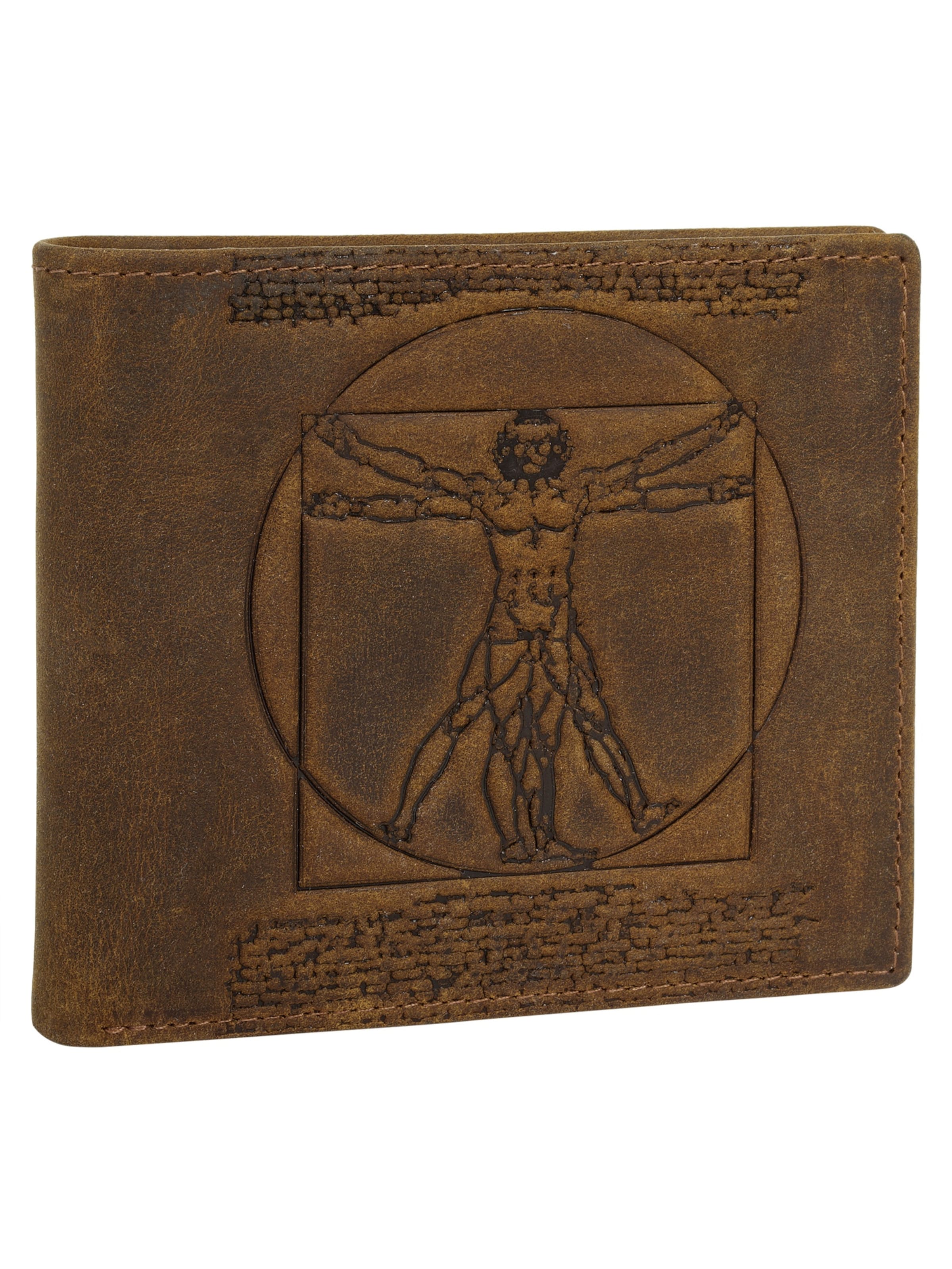 Porte-monnaies 'Landleder Geldbörse' LANDLEDER en marron