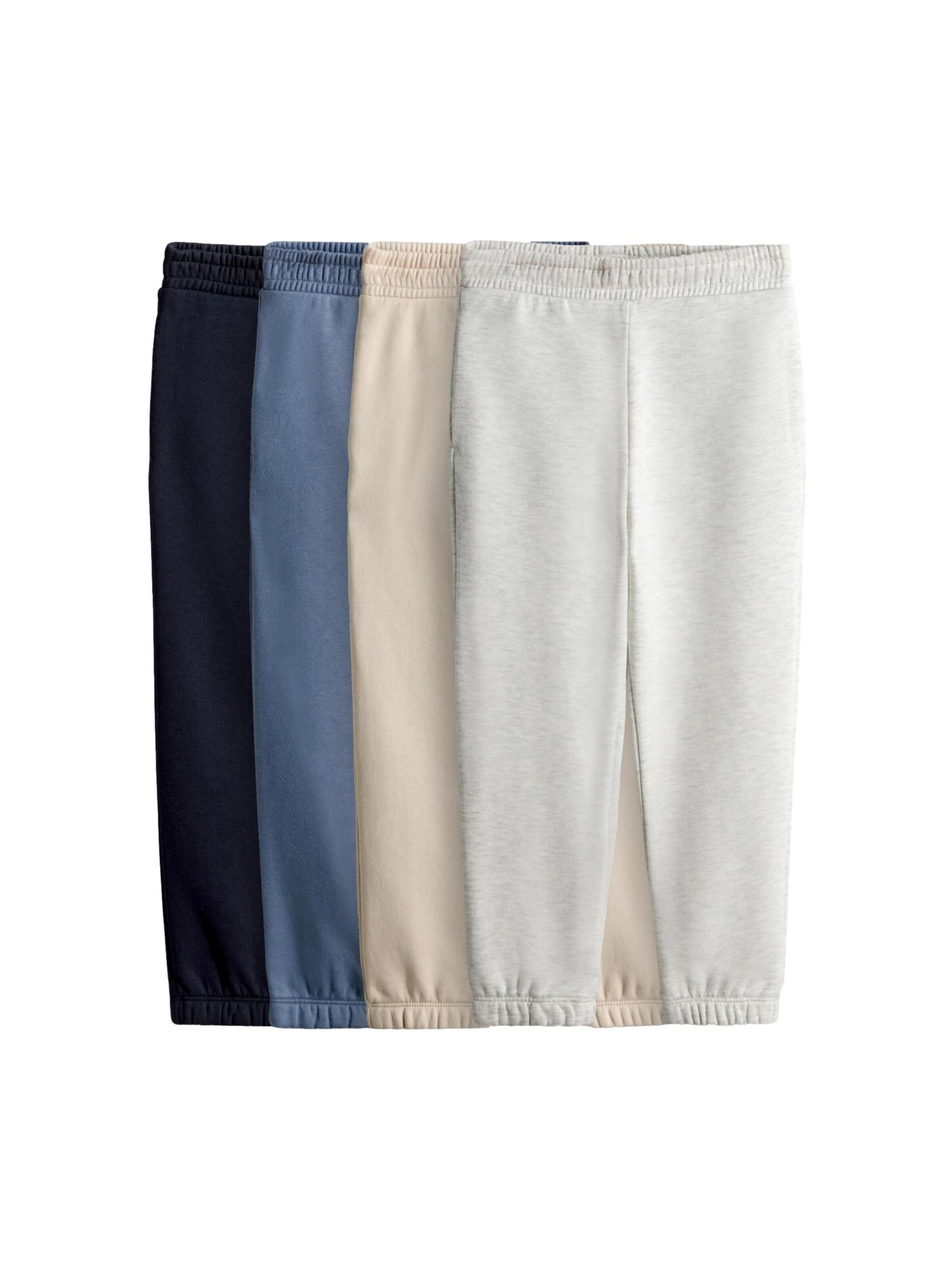 The Set Дънки Tapered Leg Панталон в бежово: отпред