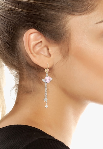 Betsey Johnson Náušnice – šedá
