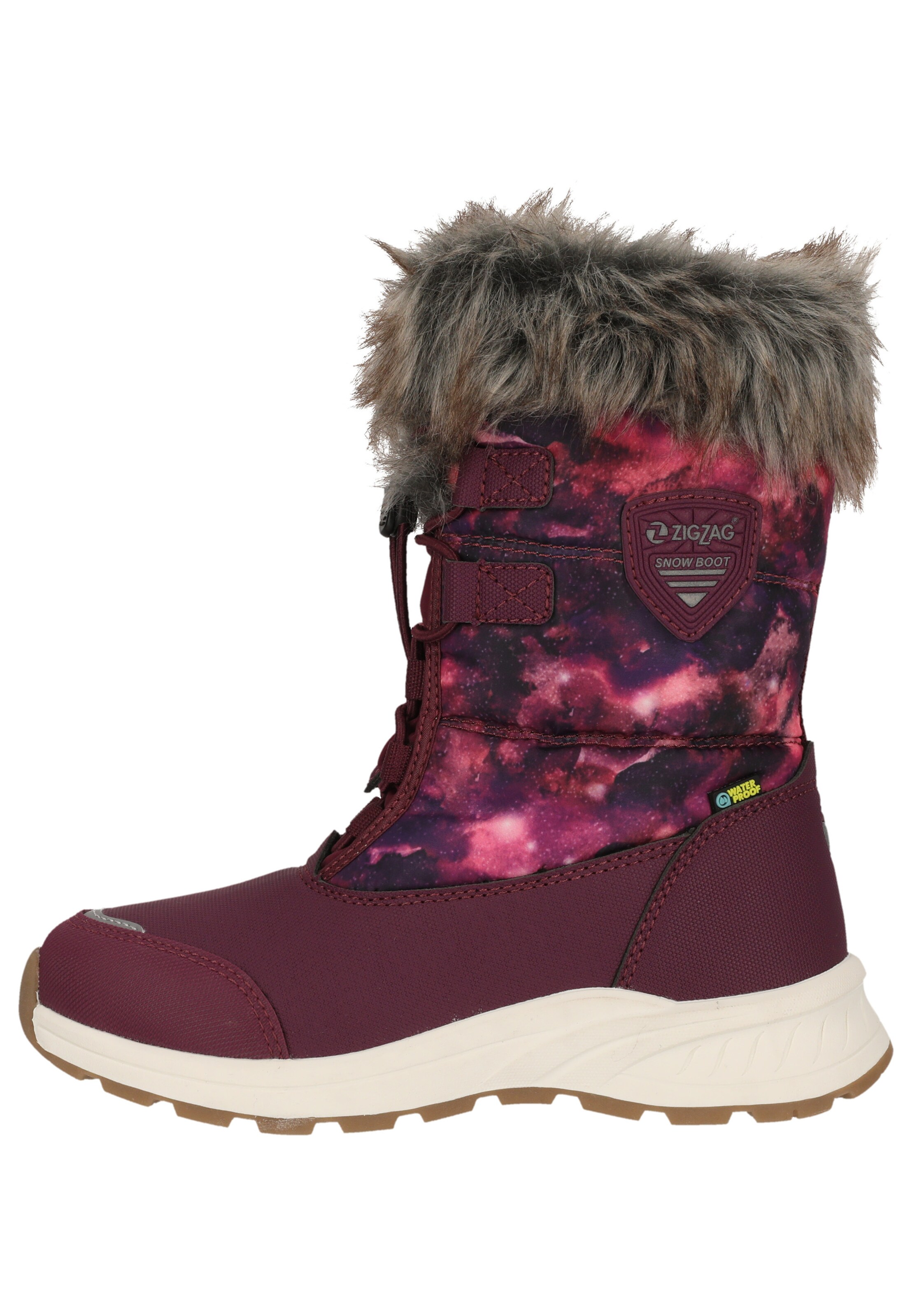 ZigZag Snow boots 'Wesend' in Purple